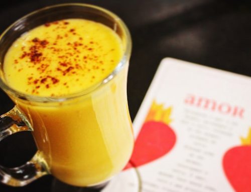 Lassi de Manga com Sumo de Tangerina e Especiarias