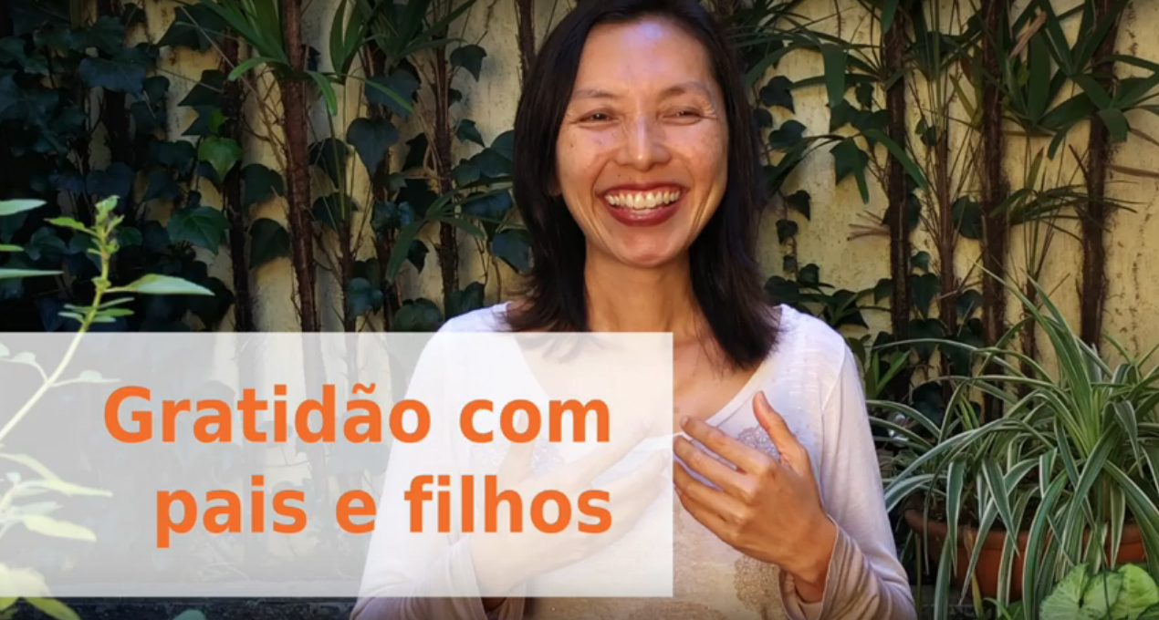 Gratidão com pais e filhos