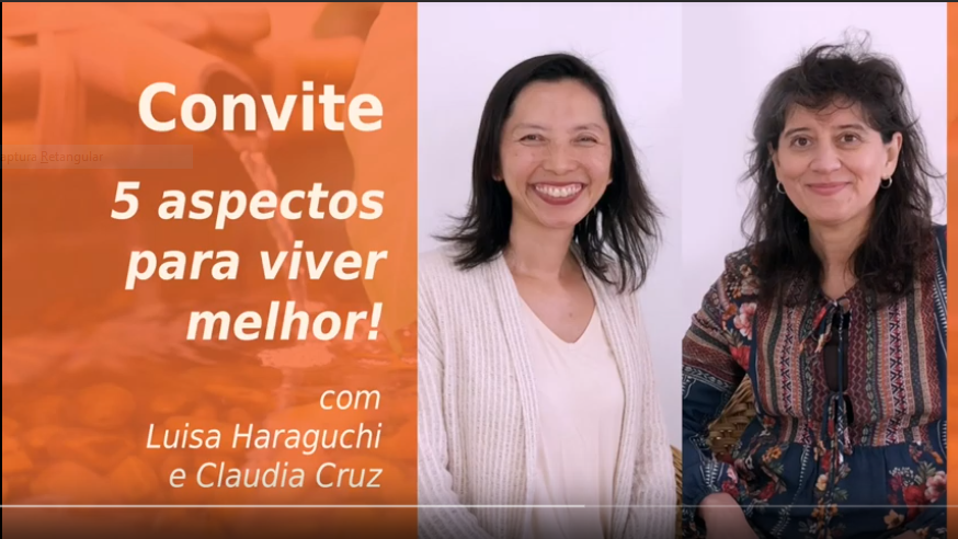 Convite 5 aspectos para viver melhor